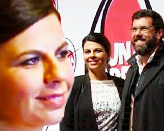 Geppi Cucciari, con lei c'è sempre Luca