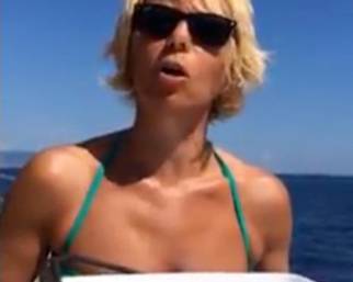 Maria De Filippi: Ice Bucket Challenge