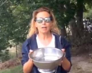 Barbara D'Urso: Ice Bucket Challenge