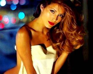 Mariana Rodriguez, shooting day a Milano