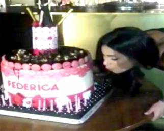 Federica Nargi, un compleanno bellissimo