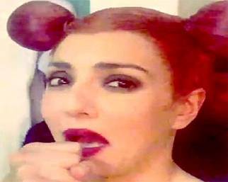 Ambra Angiolini, sempre ansiosa, nonostante i riflettori