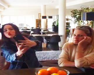 Michelle Hunziker sbarca finalemtne su Instagram