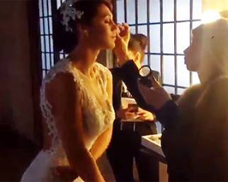 Cecilia Rodriguez posa 'in bianco'