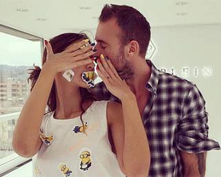 Madalina Ghenea e Philipp Plein, baci di passione