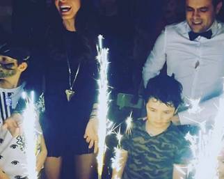 Elisabetta Gregoraci: tanti auguri Nathan Falco!