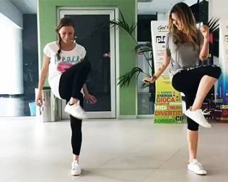 Karina Cascella e Guendalina Canessa, training in coppia