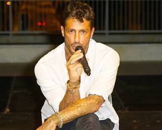 Fabrizio Corona a Roma con il suo nuovo libro