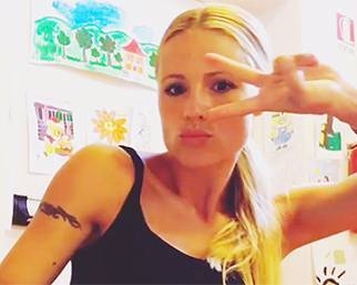 Michelle Hunziker è una mamma deejay