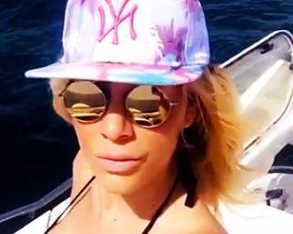 Paola Caruso, ancora sole e mare alle Baleari