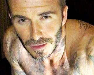 David Beckham, flessioni sul pianoforte