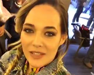 Laura Chiatti, la sua prima diretta per 'La cena di Natale'