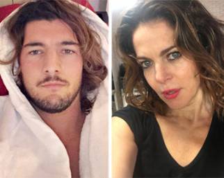 Claudia Gerini e Andrea Preti, è amore