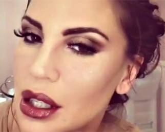 Claudia Galanti al make up