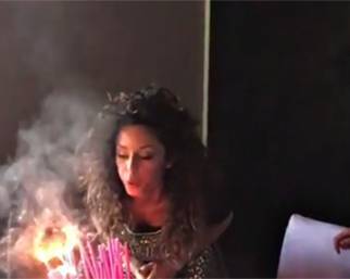 Raffaella Fico festeggia i  29 con Alessandro Moggi