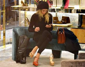 Diletta Leotta, passione sandali