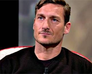 Francesco Totti si commuove per i figli