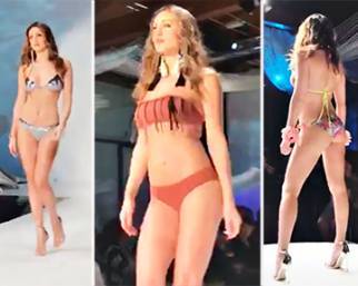 Cecilia Rodriguez sfila in bikini