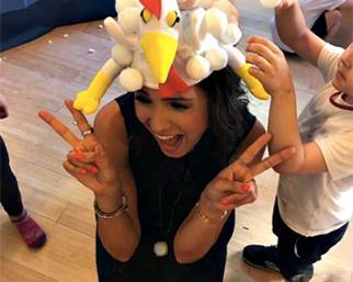 Caterina Balivo, festa per i 5 anni di Guido Alberto