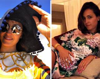 Caterina Balivo a Capri col pancione