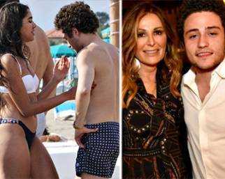 Lorenzo, il figlio della Santanchè al mare con la fidanzata marocchina