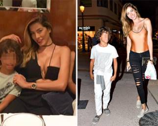 Aida Yespica single a Milano dopo le vacanze ad Ibiza