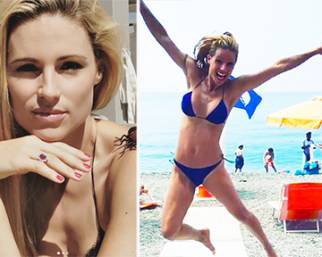 Michelle Hunziker, regina del bikini
