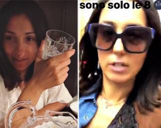 Caterina Balivo, Cora dorme poco...