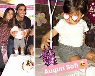 Federica Nargi e Ale Matri, la figlia compie 1 anno