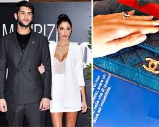 Belen in tv con l’anello di iannone