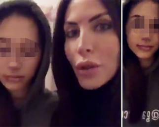 Guendalina Tavassi e la figlia picchiate: la denuncia social