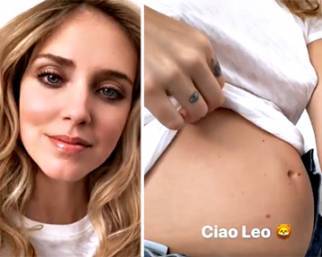 Chiara Ferragni: finalmente il pancino c'è e si vede