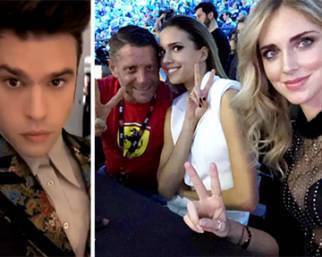 Fedez e Ferragni ad X Factor con Lapo