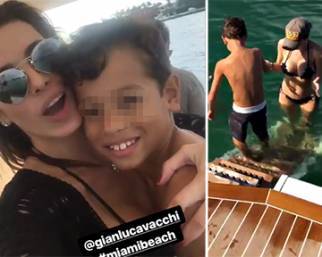 Aida riabbraccia il figlio Aron