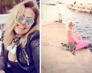 Barbara D'Urso, vacanze in Libano