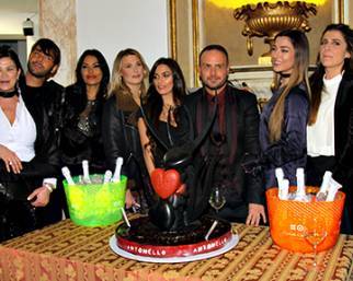 Vip al compleanno di Antonello Lauretti