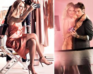 Chiara Ferragni e Fedez testimonial per San Valentino