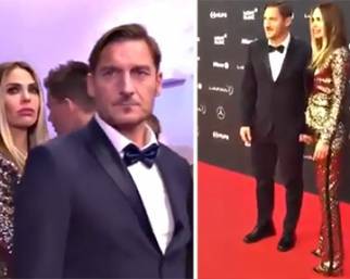 Francesco Totti e Ilary Blasi mondani a Montecarlo