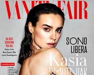 Kasia Smutniak nuda in copertina