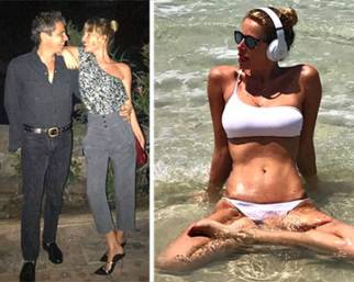 Alessia Marcuzzi, tra Maldive e Dubai per il compleanno del marito