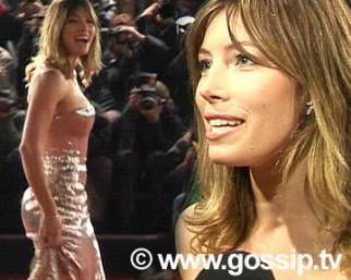 Jessica Biel, red carpet scintillante