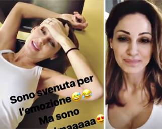 Anna Tatangelo, svenimento durante il parto della sorella