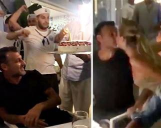 Bobo Vieri festeggia il compleanno più bello