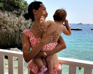 Balivo, prima estate con Cora a Capri