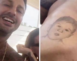 Fabrizio Corona: 'Il bimbo tatuato sul petto non è Carlos'