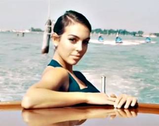 Georgina Rodriguez, Lady Ronaldo star a Venezia 75