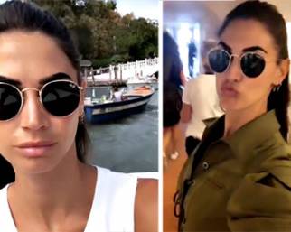 Melissa Satta, anche l’ex velina sbarca in Laguna