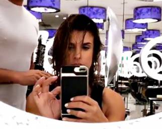 Elisabetta Canalis, nuovo look a 40 anni