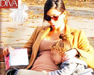 Federica Nargi incinta del secondo figlio