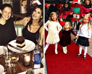 Canalis e Balti, le figlie sono inseparabili